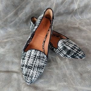 Joie Daydreaming Tweed Flats (Black/White)